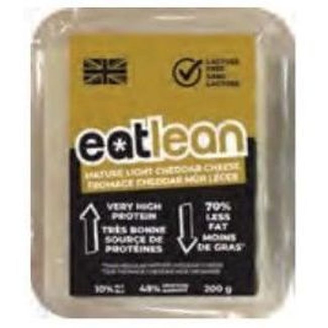 Coombe Castle Eatlean High Protein Mature Cheese, 200 G -- 12 Per Case