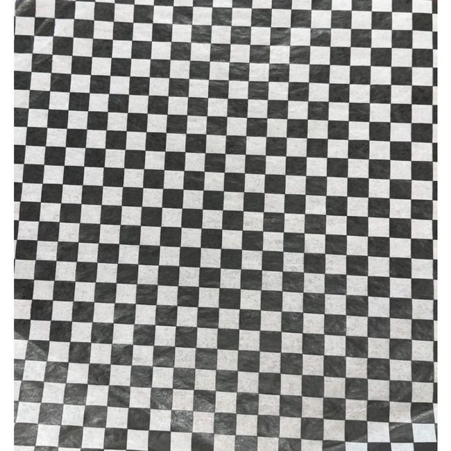 Black Checker Paper