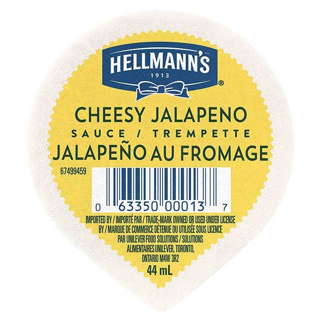 Cheesy Jalapeno Sauce Dip Cup