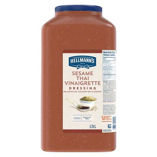 Hellmann's Sesame Thai Dressing, 3.78 L