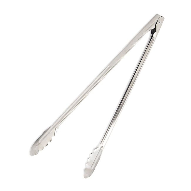 Stainless Steel 1.0 mm Thickness Satin Finish Utility Tongs