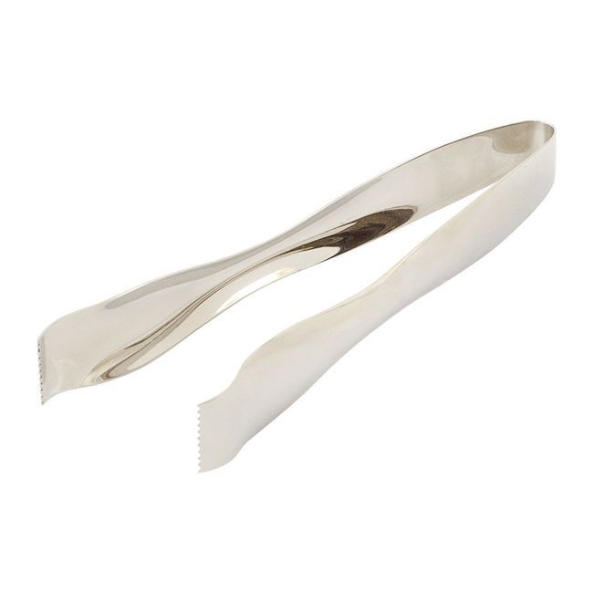 Browne Eclipse 18/8 Stainless Steel Bar Tong, 7 In