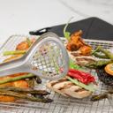 Stainless Steel Wide Grill Fry Tong