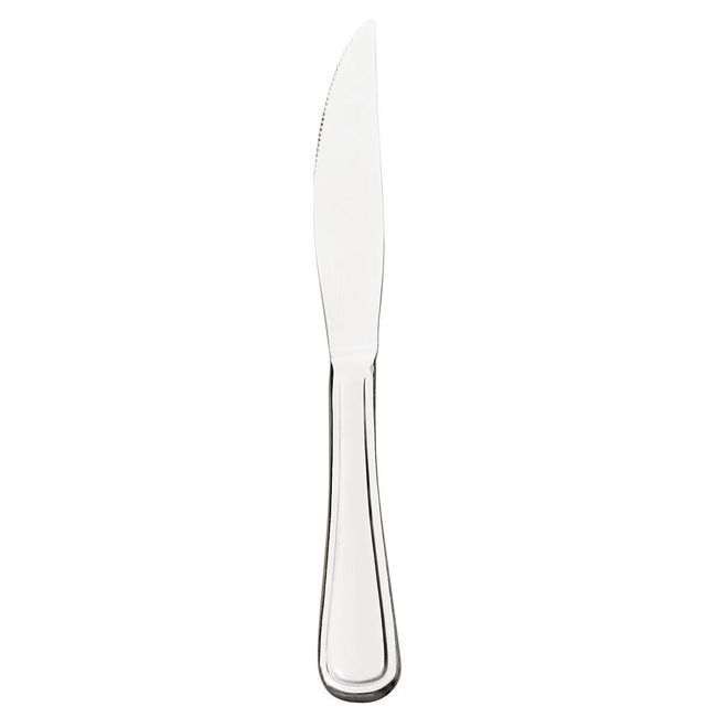 Celine 13/0 Stainless Steel Mirror Finish Serrated Steak Knife