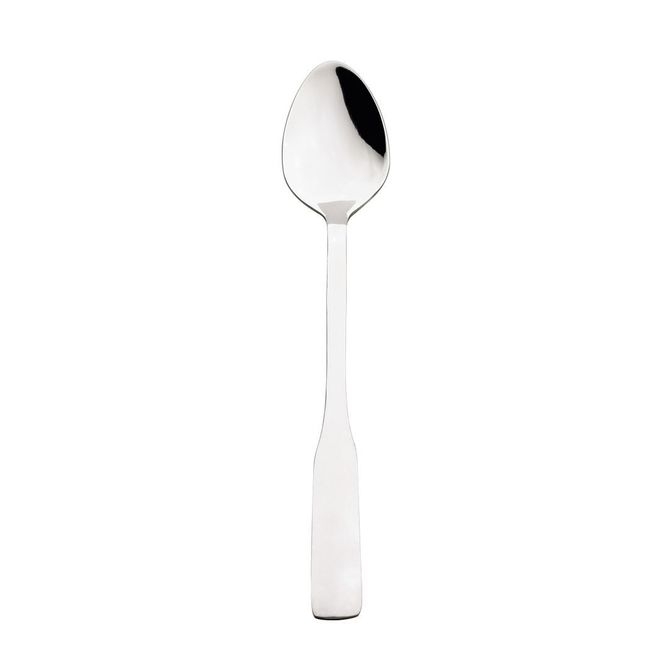 Elegance 18/0 Stainless Steel Satin Finish Iced-Tea Spoon