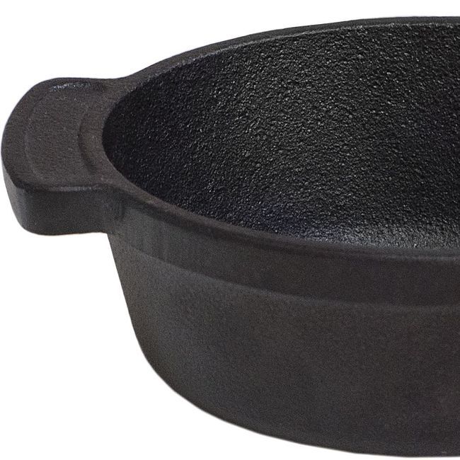 Browne Thermalloy Preseasoned Oval Mini Traditional Cast Iron Dish, 11.5 Oz Capacity