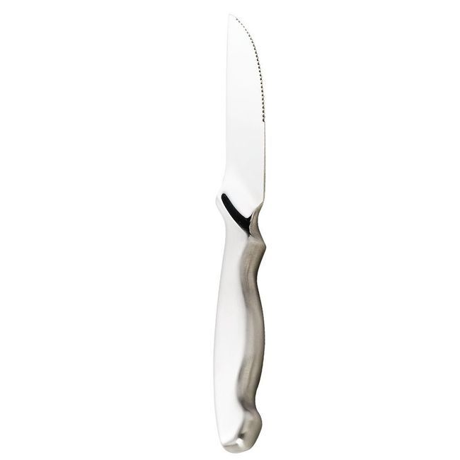 Browne Stainless Steel Serrated Pointed Blade Hollow Handle Chateaubriand Steak Knife, 10 In -- 12 Per Case