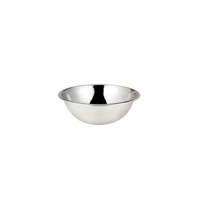 Browne Stainless Steel Mixing Bowl, 0.75 Qt Capacity