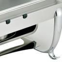Octave Stainless Steel Dripless Full Size Rectangular Chafer with Roll Top Cover