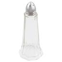 Glass Tower Shaped Salt and Pepper Shaker