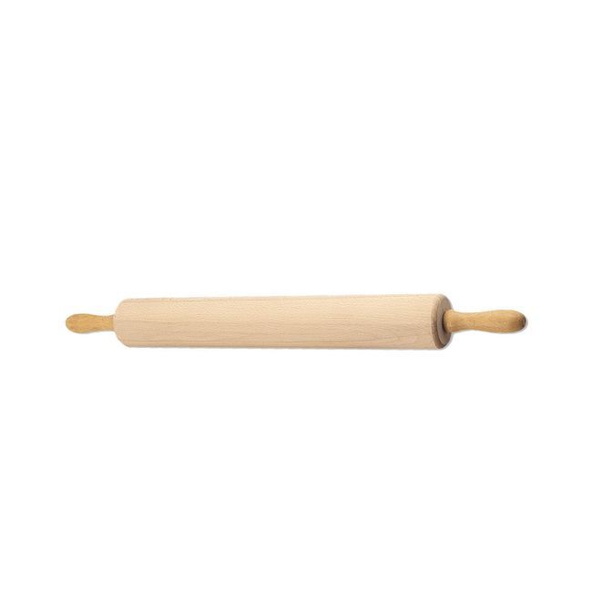 Browne Hardwood Rolling Pin With Stainless Steel Ball Bearings, 15 In