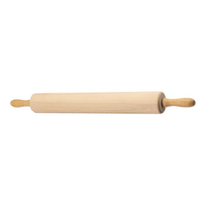 Browne Hardwood Rolling Pin With Stainless Steel Ball Bearings, 18 In