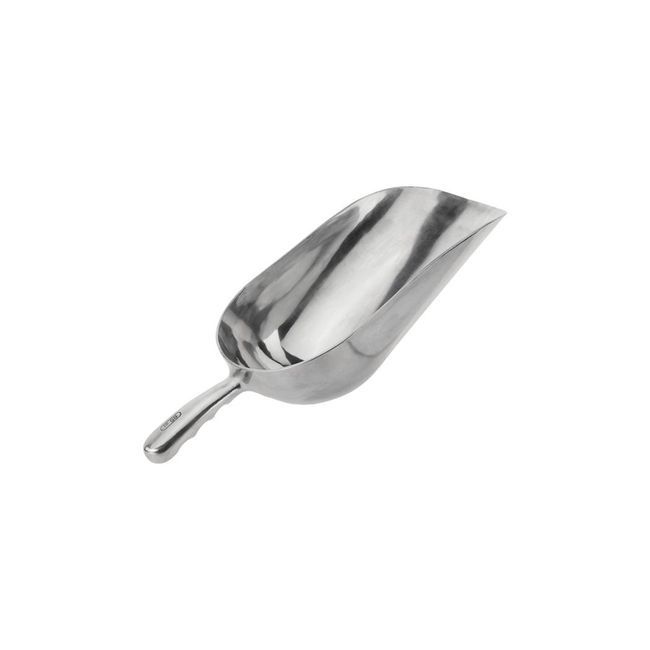 Browne Round Bottom Aluminum Scoop, 5 Oz Capacity