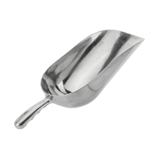 Round Bottom Aluminum Scoop