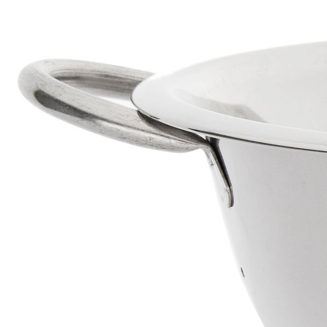 Browne Stainless Steel Footed Colander, 5 Qt Capacity
