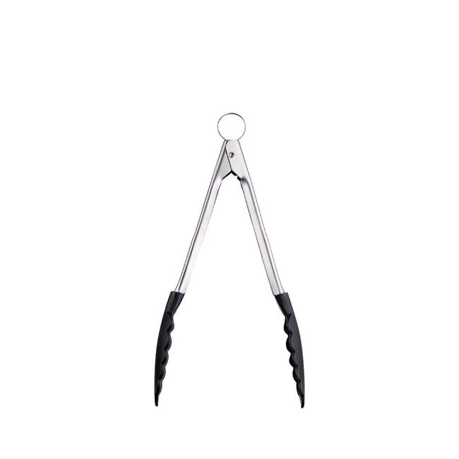 Silicone Black Locking Tong