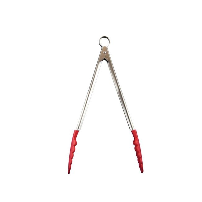 Silicone Red Locking Tong