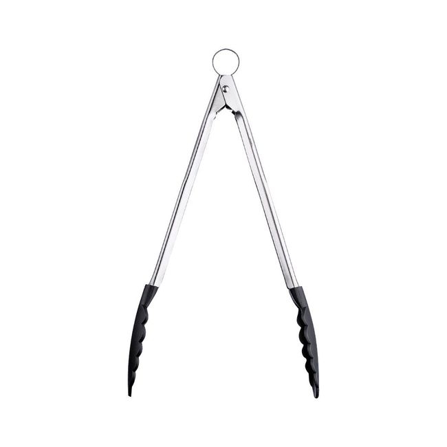 Silicone Black Locking Tong