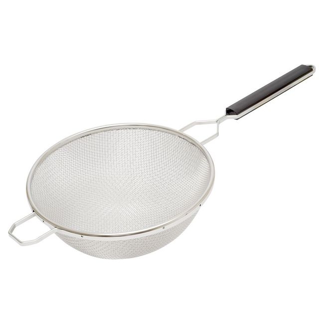 Stainless Steel Medium Double-Mesh Strainer