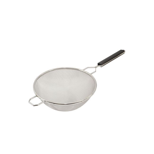 Browne Stainless Steel Medium Single-mesh Strainer, 6.25 In Bowl