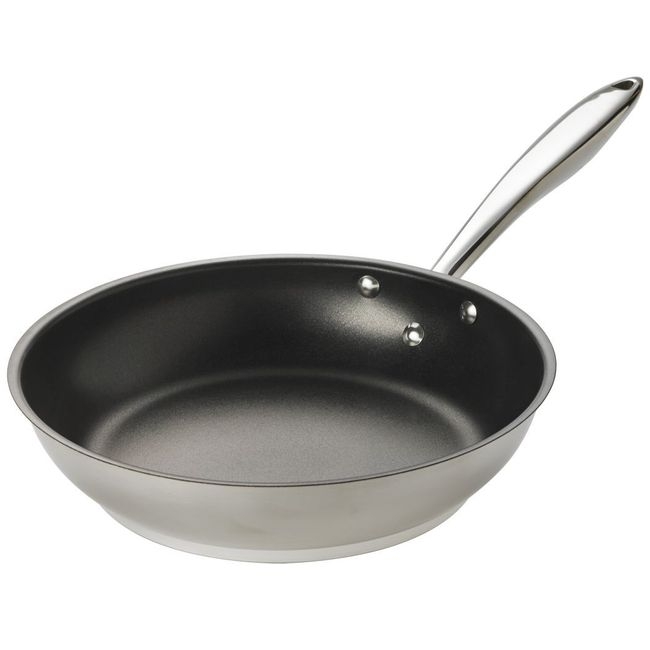 Thermalloy Stainless Steel Excalibur Coated Deluxe Fry Pan