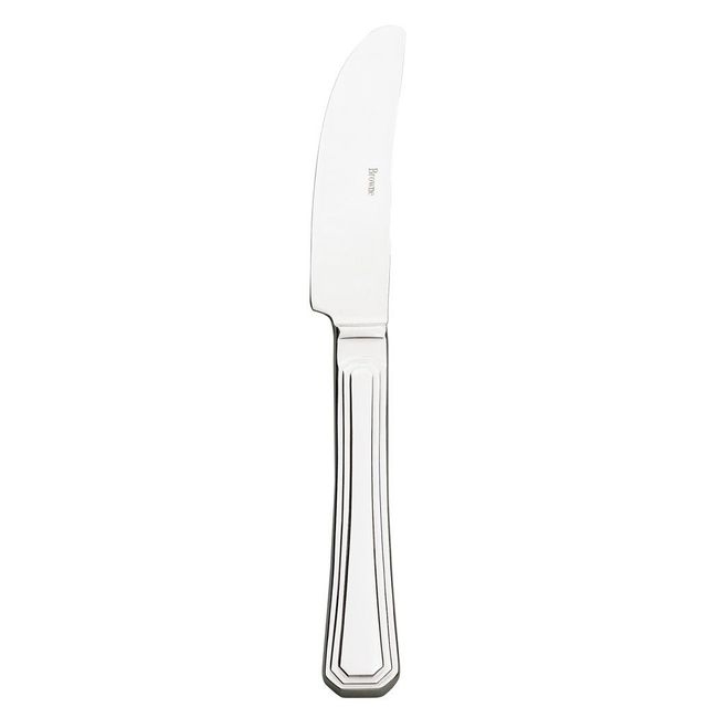 Oxford 13/0 Stainless Steel Mirror Finish Serrated Dinner Knife