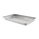 304 Stainless Steel 24 Gauge Anti Jamming Perforated Full Size Steam Table Pan