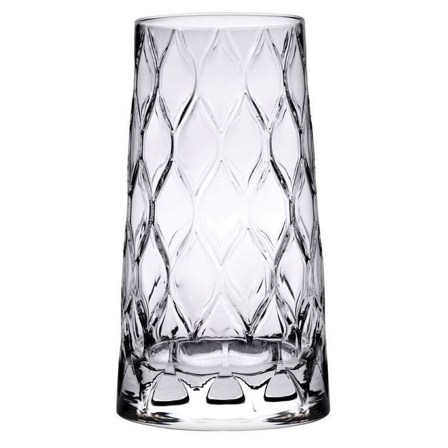 Leafy Long Drink Glass