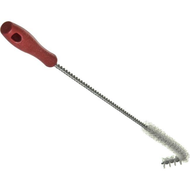 4011105 Sparta High Heat Plastic Red L-Tipped Fryer Brush, 23 in Length