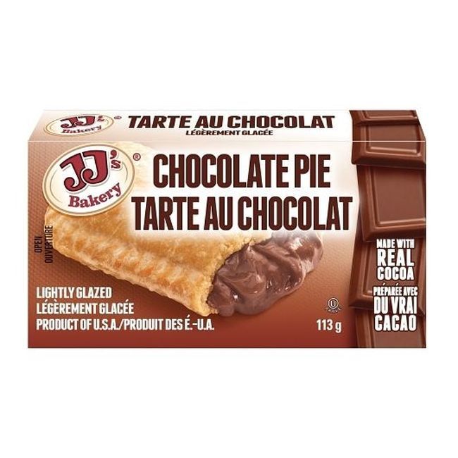 Jj's Bakery Chocolate Pie, 113 G -- 48 Per Case