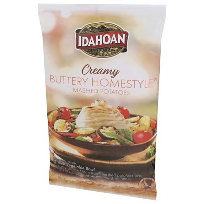 Idahoan Buttery Homestyle Mashed Potatoes, 32 Oz -- 8 Per Case