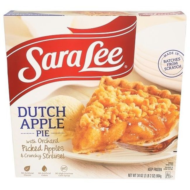 Sara Lee 9 In Oven Fresh Dutch Apple Pies, 0.96 Kg -- 6 Per Case