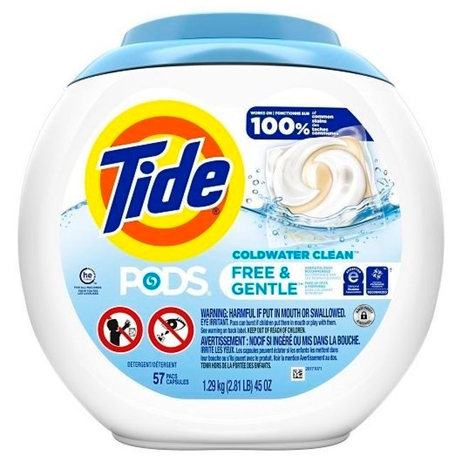 Free and Gentle Laundry Detergent Pod