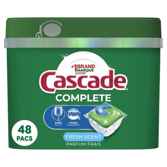 Complete All-in-One Actionpacs Dishwasher Detergent