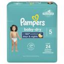 Size 5 Jumbo Baby Dry Diaper