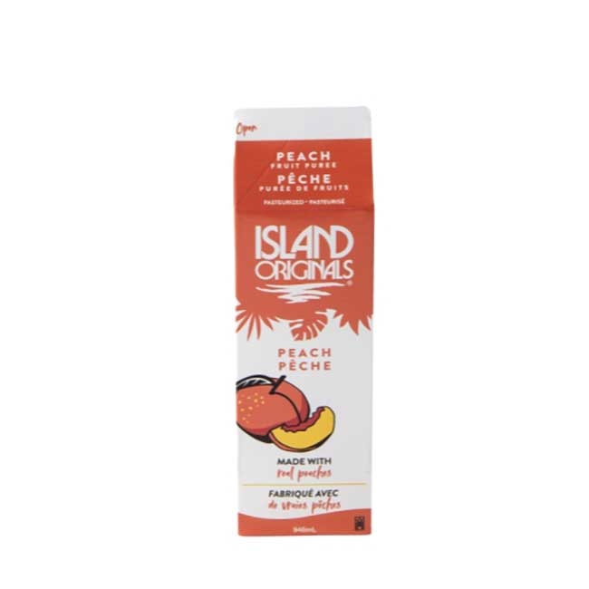 Peach Fruit Puree Beverage Mix