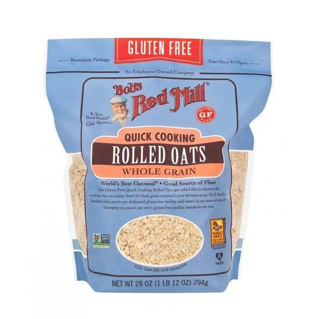 Bob's Red Mill Gluten Free Quick Cooking Rolled Oats, 794 G -- 4 Per Case