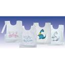 White Childrens Bib with 2 in Pocket