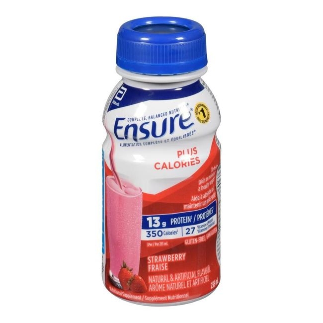 Plus Strawberry Nutritional Drink