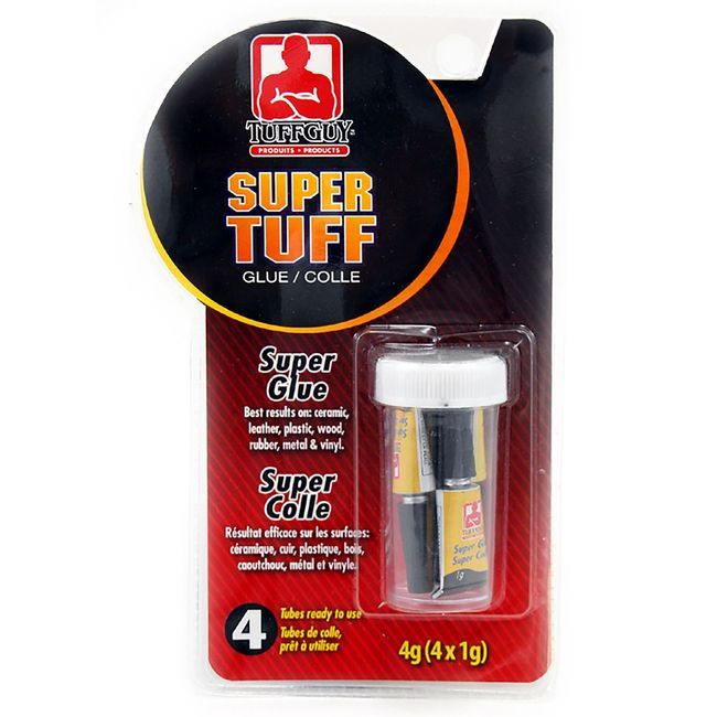 Tuff Guy 1 G Super Gel Glue, 4 Count -- 24 Per Case