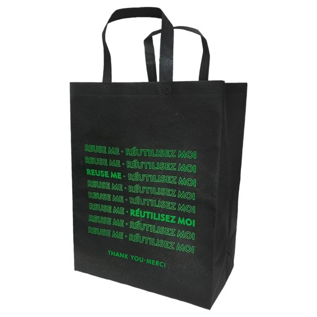 Black Reusable Bag