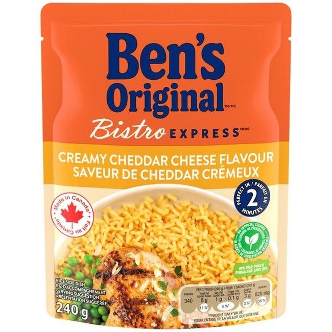 Bistro Express Creamy Cheddar Cheese Flavour Rice
