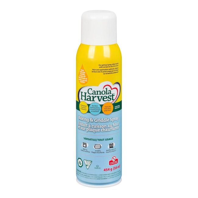 Canola Harvest Baking And Griddle Spray, 454 G -- 6 Per Case