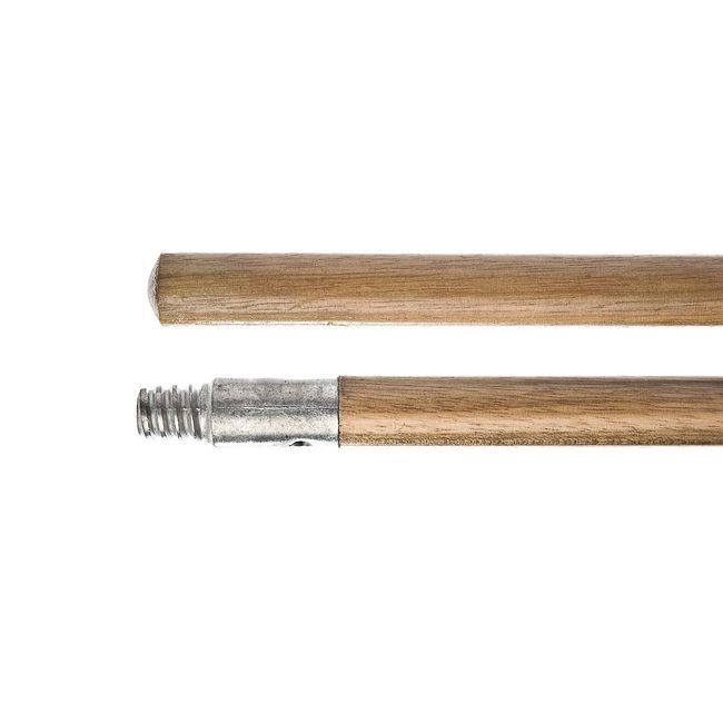 Atlas Graham Furgale Wooden With Metal Threaded Handle, 54 In -- 25 Per Case