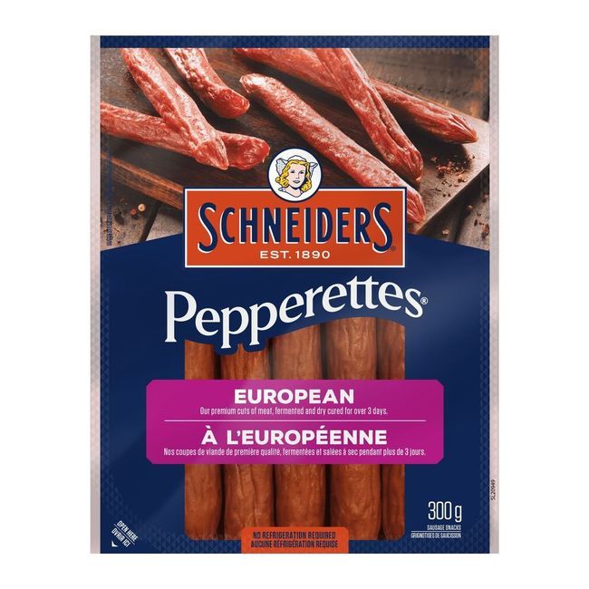 J.m.schneider European Pepperette, 300 G -- 18 Per Case