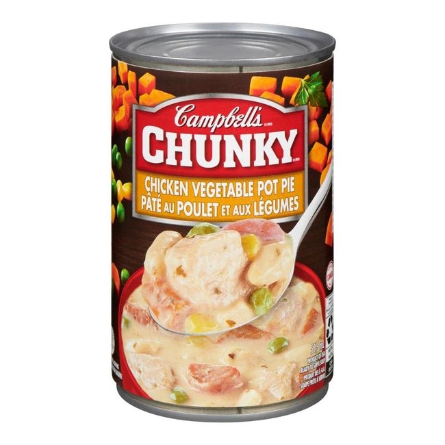 Chunky Chicken Vegetable Pot Pie Soup
