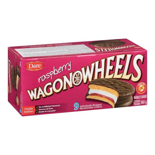 Wagon Wheels Raspberry Cookie, 360 G -- 12 Per Case