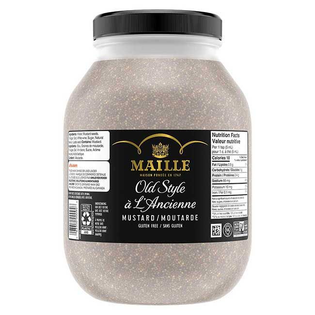 Maille Old Style Mustard, 3.78 L Jar