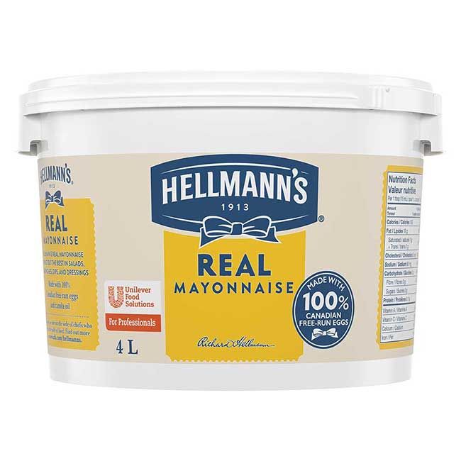 Hellmann's Gluten Free Mayonnaise, 4 L -- 2 Per Case