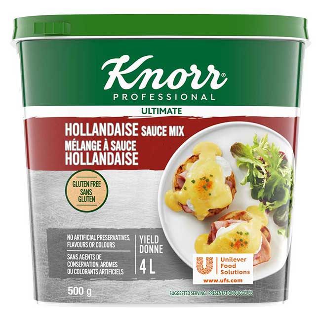 Knorr Professional Gluten Free Hollandaise Sauce Mix, 500 G -- 6 Per Case